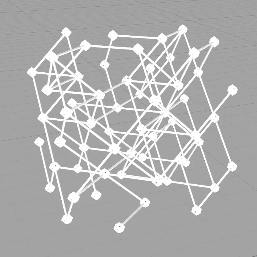 Rhombic-dodecahedron-stacked-rods