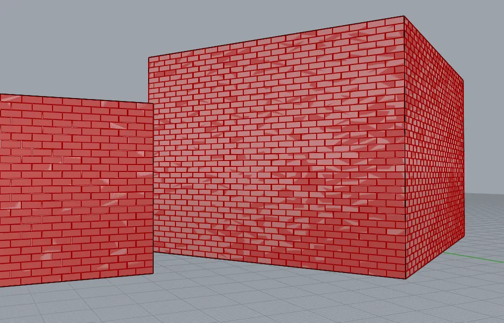 Bricks - equally distributed (using one LunchBox-capsule)