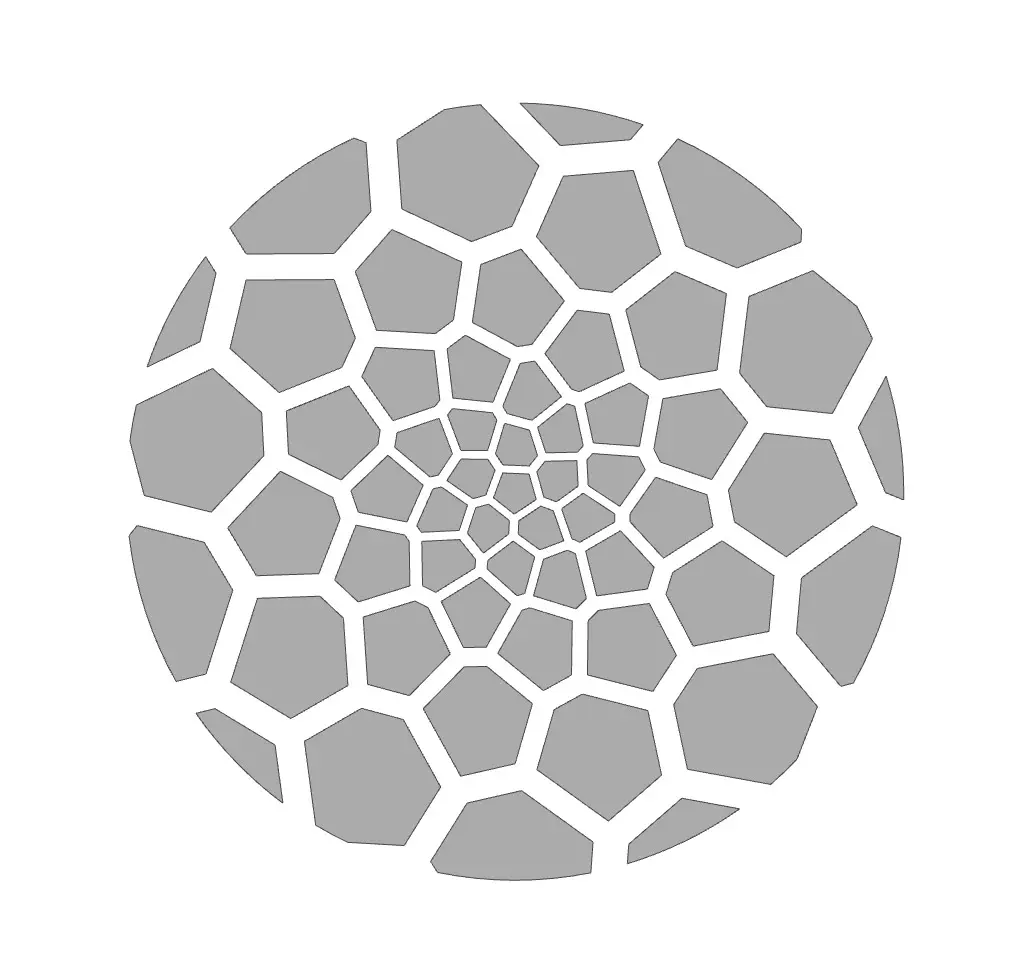 Spiral-voronoi